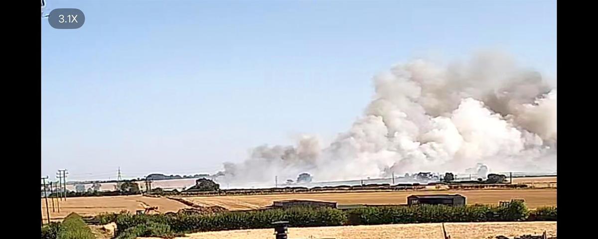 Palterton Fire 20th July 2026