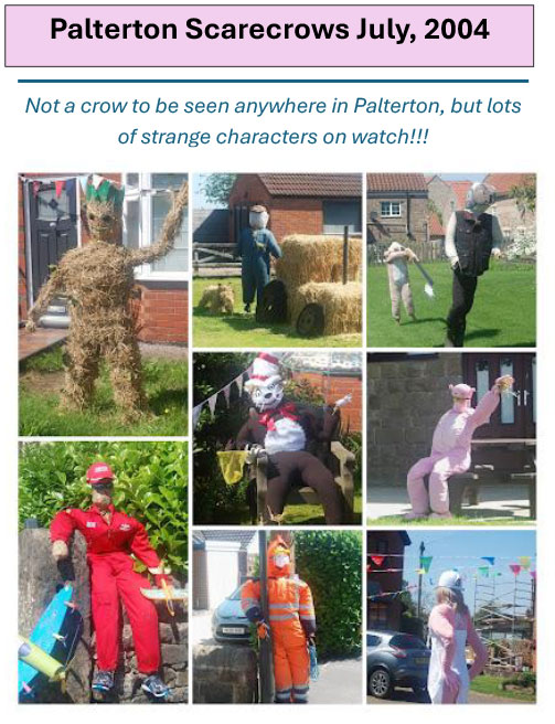 Palterton Scarecrows